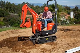 Kubota K008T4 Mini Excavator Rental - Rentalex Excavating Tools